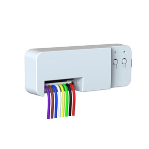 Thermostat d'ambiance programmable électronique Tuya Wifi 24V pour pompe à chaleur, température et humidité - Product Image 4