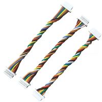 كابل دوبونت طبي مخصص 30 مم أنثى-أنثى، ضفيرة أسلاك 1.0 مم SH1.0mm، كابل توصيل إلكتروني للتصنيع