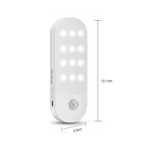 Luces LED para Debajo del Gabinete con Sensor de Luz y Movimiento Integrado, Luz de Gabinete Recargable de Litio de 500 mAh - Product Image 2