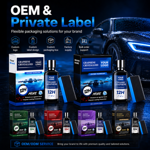 <span class=keywords><strong>Kit</strong></span> de revêtement <span class=keywords><strong>céramique</strong></span> au graphène pour voiture 12H, protection de <span class=keywords><strong>peinture</strong></span> hydrophobe brillante, faible odeur, durée de vie de 3 ans pour le detailing automobile - Product Image 6