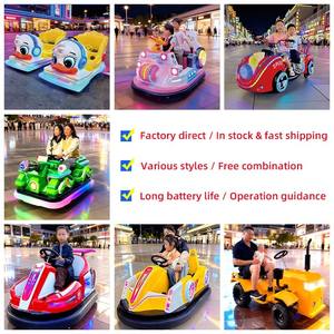 Auto Eléctrico Infantil de 24V para Centros Comerciales, Auto de Choque Todoterreno para Padres e Hijos con Luces LED para <span class=keywords><strong>Alquiler</strong></span> en Parques de Diversiones - Product Image 3