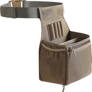 Bolsa de cintura táctica para exteriores, tela Oxford de doble capa, impermeable, con bolsillo con cremallera, para caza y deportes al aire libre, color marrón café - Product Image 5