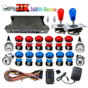 Pandara Saga DX <span class=keywords><strong>Box</strong></span> 20008 American LED pulsante <span class=keywords><strong>Arcade</strong></span> gioco Bar Kit per giochi e macchina per spintore Joystick 5pin inclusa - Product Image 1