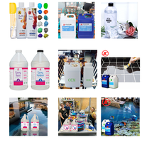 Résine Époxy Gallon pour Art, Artisanat et Boiseries – Kit d'Art Sans Bulles, Non Toxique, Résistante aux UV, pour Moulage