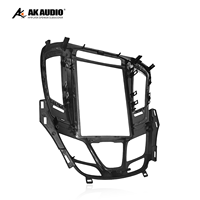 Cadre de navigation automobile pour Buick Regal 2014-2017, cadre en plastique pour tableau de bord, kit de cadre