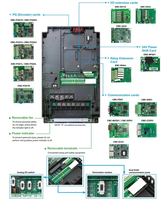 Variador de Frecuencia Delta VFD Serie CP2000, Modelo VFD300CP43B-21, 30 KW, en Stock, ¡Gran Venta!