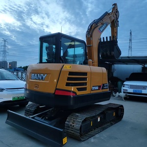 Miniexcavadora SANY SY55C Usada, Miniexcavadora SANY SY35u SY16c SY26u SY55c SY60c SY75c SY95c, Apta para Múltiples Sitios de Construcción - Product Image 3