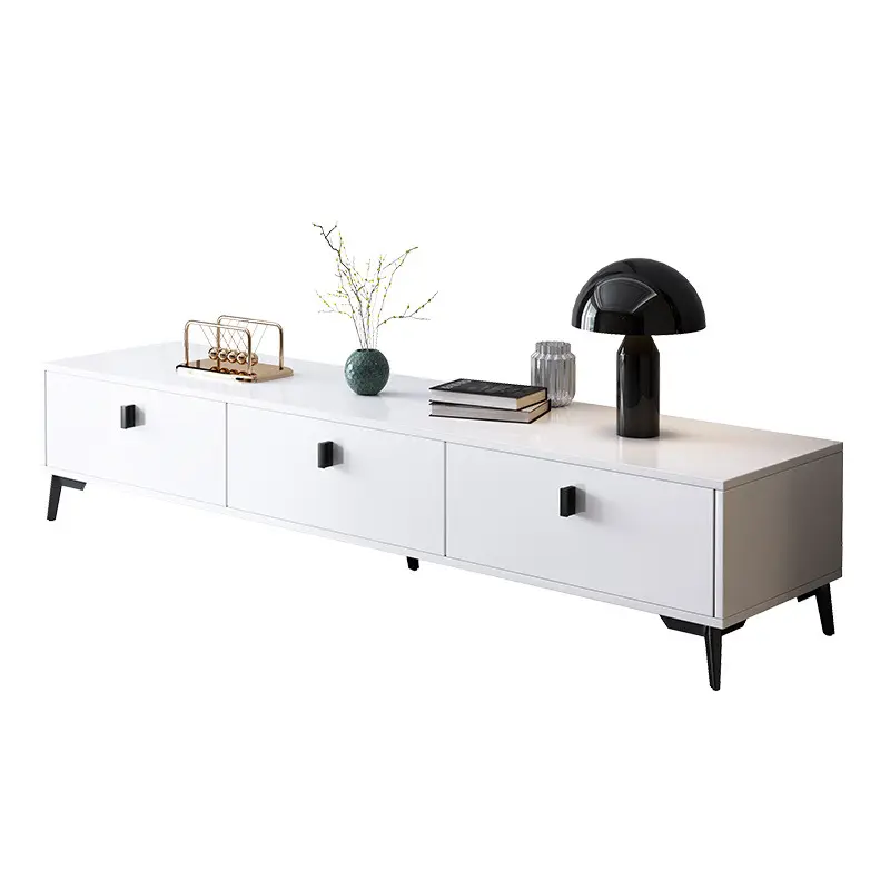 Suporte de mesa preto barato nórdico, moderno para tv armário, unidade de tv, suporte de madeira, moderno com armazenamento