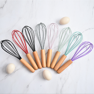 <span class=keywords><strong>Fouet</strong></span> à œufs en silicone, outil de <span class=keywords><strong>cuisine</strong></span>, batteur, couleurs, nouveau design, - Product Image 2