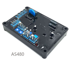 Contrôleur de générateur sans balais AVR AS480 480V 16A à sortie unique, refroidissement par convection naturelle, alimentation industrielle - Product Image 2