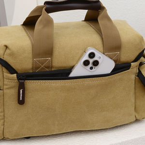 맞춤형 슬링 방수 크로스 바디 디지털 기어 카메라 가방 사진 남성 여성을위한 전문 DSLR 비디오 카메라 케이스 - Product Image 3