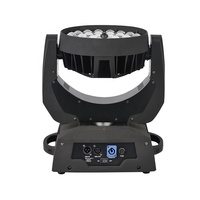 36*10W 380W RGBWauv DMX512 Projecteur LED Wash à tête mobile avec zoom, CRI 95 élevé, 6-en-1, IP33 pour DJ, discothèque, soirée