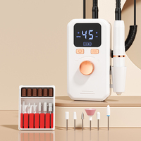 Kit complet de perceuse à ongles à fixation lombaire avec accessoires pour usage professionnel
