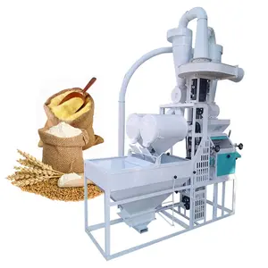 Mısır mısır tahıl un Grit Atta Chakki değirmen Grind freze makinesi fiyat ile güney afrika