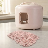 Granulés de résine plastique en alliage PC ABS de qualité moulage par injection pour composants de boîtiers de routeurs et d'adaptateurs secteur