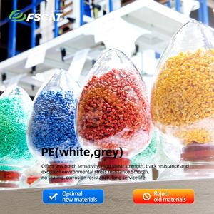 एफस्कैन 20 मिमी सर्कल केबल क्लिप सफेद ग्रे प्लास्टिक गोल तार दीवार नाखून - Product Image 6