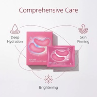 Nouveaux Masques Gel Hydratants 2027 pour les Yeux – Patchs Raffermissants sous les Yeux, Éclaircissants pour la Peau, Patchs Oculaires au Collagène Rose pour les Cernes