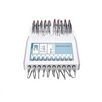 Tapis de massage 10 pièces, appareil de soin le plus vendu ; Masseur micro-courant pour le nettoyage des méridiens FR-V2 Monopulse à brancher (version internationale)