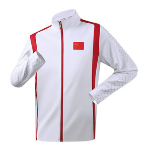 Chaqueta Deportiva <span class=keywords><strong>de</strong></span> Algodón con Logotipo Personalizado, Estampado <span class=keywords><strong>de</strong></span> Bandera Nacional, para Atletas, Estudiantes y <span class=keywords><strong>Entrenadores</strong></span>, Otoño, Manga Larga, Cuello Alto, Unisex - Product Image 3