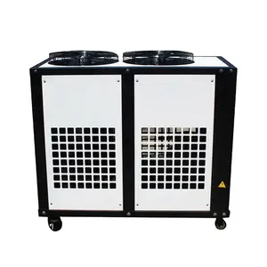 R22/R407C Fabricante de sistema de refrigerador de água por rolagem refrigerado a ar industrial