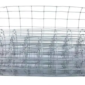 New Metal Wire Mesh Roll Fence for Field Trellis Gates Farm Cattle Sports Game Quality Supplies