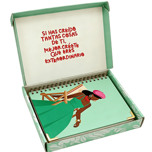 <span class=keywords><strong>Agenda</strong></span> Diaria Personalizada 2026 con Tapa Dura y Caja, Hermosa <span class=keywords><strong>Agenda</strong></span> Diaria - Product Image 1