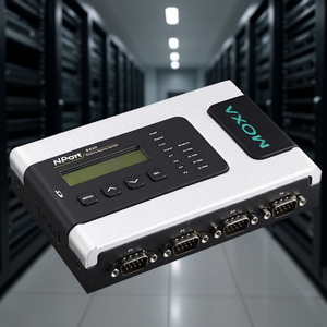 Module de communication industriel Ethernet I/O Moxa NPort 6450, serveur de périphériques série 4 ports RS-232 - Product Image 3
