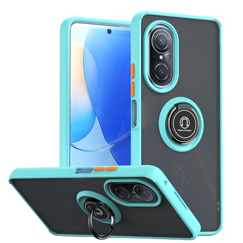 Custodia Morbida In Silicone TPU Per HUAWEI Nova 9 SE, RankOne, Azzurro, Antigraffio E Antiurto, Precisa Nei Fori, Facile Da Pulire