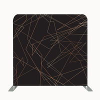 Cadre d'affichage en tissu tendu personnalisé et ensemble de tissus pour signalétique d'exposition pop-up par sublimation