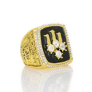 1996 <span class=keywords><strong>Bulls</strong></span> <span class=keywords><strong>Chicago</strong></span> <span class=keywords><strong>Jordan</strong></span> Championship Ring Fan Anillo conmemorativo Anillo de campeonato de baloncesto de EE. UU. De alta calidad - Product Image 4