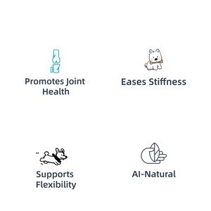 Compléments à croquer souples pour chiens seniors : Glucosamine, MSM, Chondroïtine, Curcuma – Soulagement de l'arthrite et des douleurs articulaires – Marque Blanche, Vente en Gros - Product Image 2