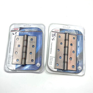 Shuangyi 5 Inch Double Sided Iron Hinge 2.5mm Thickness <b>Rustic</b> Style <b>Door</b> Window Hardware - Product Image 5