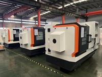 Torno CNC de bajo costo CK6150, herramienta de torno Horizontal de cama plana automática, sistema de Control GSK de servicio medio de 220V