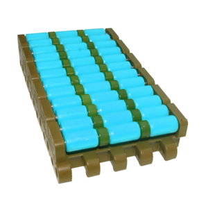 Cadena de hoja de servicio pesado de la serie 1005 ampliamente utilizada, cadena de plástico de bola LBP de baja presión trasera de diseño especial a la venta - Product Image 2