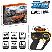 Venta al por Mayor de Autos de Control Remoto a Escala 1:64, Juguetes de Control Remoto de 2.4 GHz, Auto de Derrape Todoterreno Recargable con Control por Aplicación para Niños y Adultos