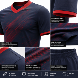 Nuevo Uniforme de Fútbol Personalizado 2026, Diferentes Diseños, Mejor Precio, Uniforme de Fútbol para Jóvenes, Personalizado, Más Vendido - Product Image 6