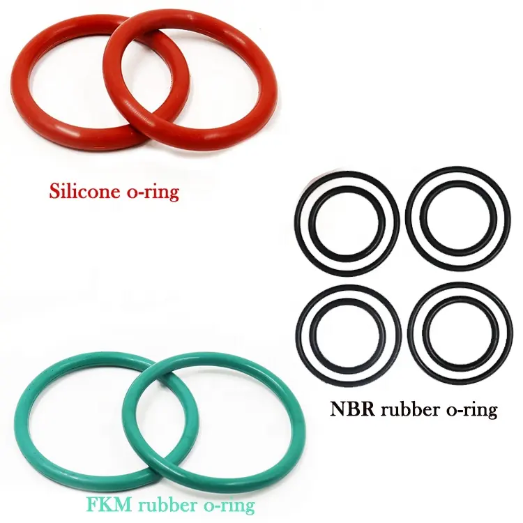 China manufacturer NBR rubber o ring 60 70 shore A silicone rubber o-ring kit FKM rubber o ring