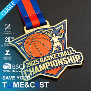 Proveedor de China Wrestling Big Custom Soccer Carnival Weightlifting Race 3D Karate <span class=keywords><strong>Badminton</strong></span> 5KM Fun Run Medalla de metal - Product Image 1