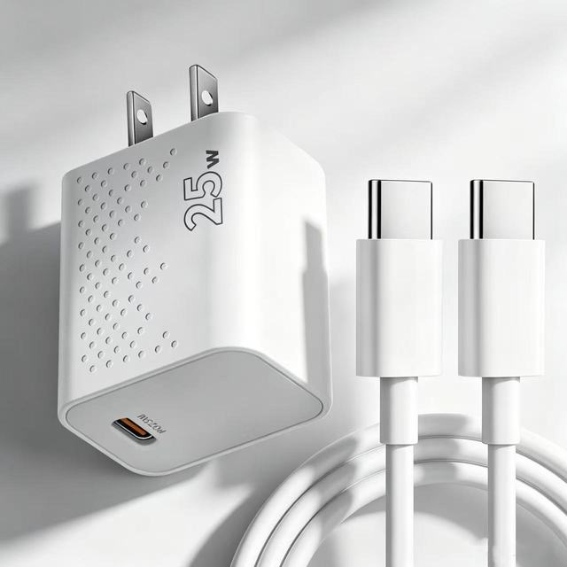 25W USB-C Charger Type C USB Quick Charge 3.0 Mobile Phone Adapter for Samsung/Xiaomi EU US UK Plug USB C Wall Fast Charger 25W