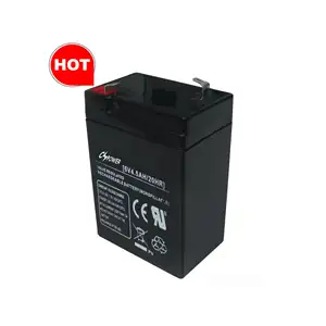 Cspower 6V 4.5Ah Kleine Capaciteit Lood-zuur Agm Oplaadbare Backup Batterij