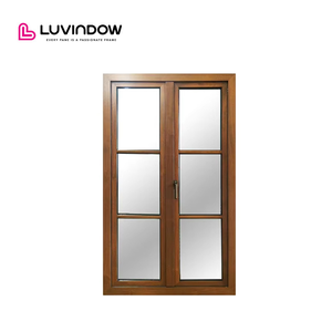 Modern Villa Swing Energy Efficient Thermal Break Aluminum Clad Wooden Doors and <strong>Windows</strong> - Product Image 3