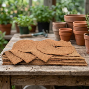 Macetas de Fibra de Coco ARAVA Ecológicas, Biodegradables, Duraderas y Ligeras para Agricultura Orgánica y Uso en Jardines, Origen Lanka - Product Image 1
