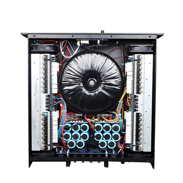 Best Sellers PFX AUDIO 4*800W 4-Channel 220V Power Amplifier Class H Circuit with 8ohm Impedance 2U Passive Metal Shell Speakers