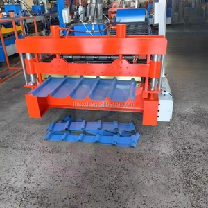 Machine de formage <span class=keywords><strong>à</strong></span> froid de tôles de toiture en métal galvanisé robustes pour la production en usine en gros - Product Image 2