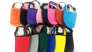 Soporte para botella de agua de neopreno con aislamiento personalizado, bolsa de transporte de viaje deportiva portátil con patrón para uso diario o eventos deportivos - Product Image 6