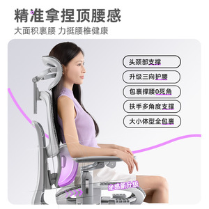 Ergonomic Office Chair X360 Custom Swivel Reclining With Lumbar Support For Computer Use - Product Image 2