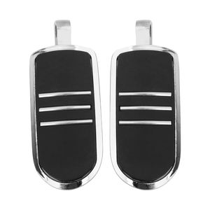 Reposapiés de aluminio cromado para <span class=keywords><strong>motocicleta</strong></span>, montaje de clavija de pie para moto Harley <span class=keywords><strong>BSA</strong></span> Triumph ATV Scooter - Product Image 4