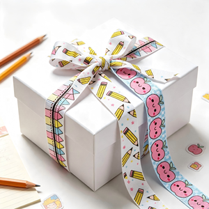 โรงงานขายส่งริบบิ้น GRACE RIBBON ริบบิ้นโกรเกรน พิมพ์ลายได้ตามต้องการ ริบบิ้น 100% - Product Image 5
