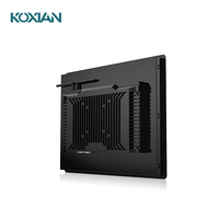 Panel PC Industrial de 15 Pulgadas, Aleación de Aluminio, Todo en Uno, Sin Ventilador, Pantalla Táctil Capacitiva Integrada, RK3399 I3 4GB