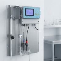 Contrôleur/Mètre de chlore libre en ligne DRCL-99 OEM en acier inoxydable 316L certifié CE pour le traitement des eaux usées 2015